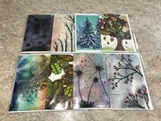 samples of cards with my art