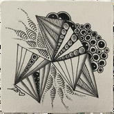 zentangle black on white munchin indyrella caviar.PNG